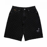 Short femme Santa Cruz Split Sun Black Wash Check