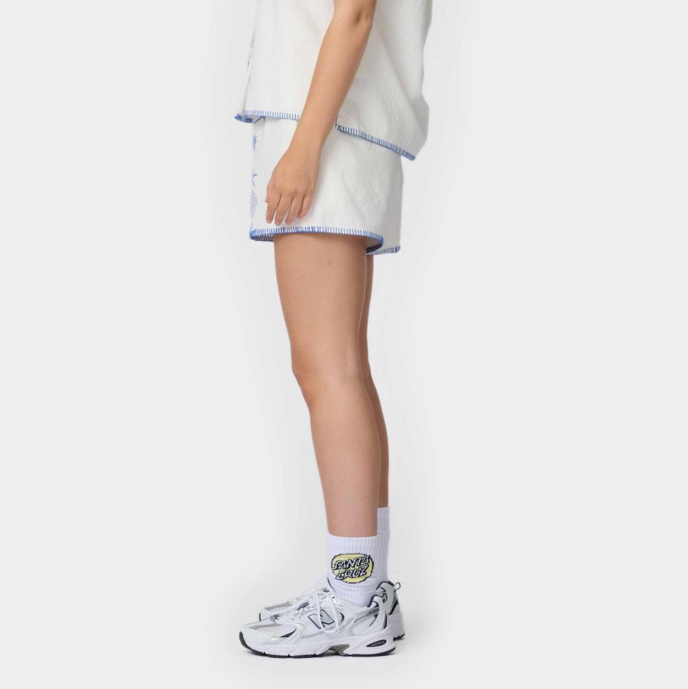 Short femme Santa Cruz Reef Off White