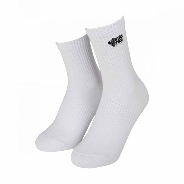 Chaussettes femme Santa Cruz Groovy Stack (lot de 2) White / Lilac