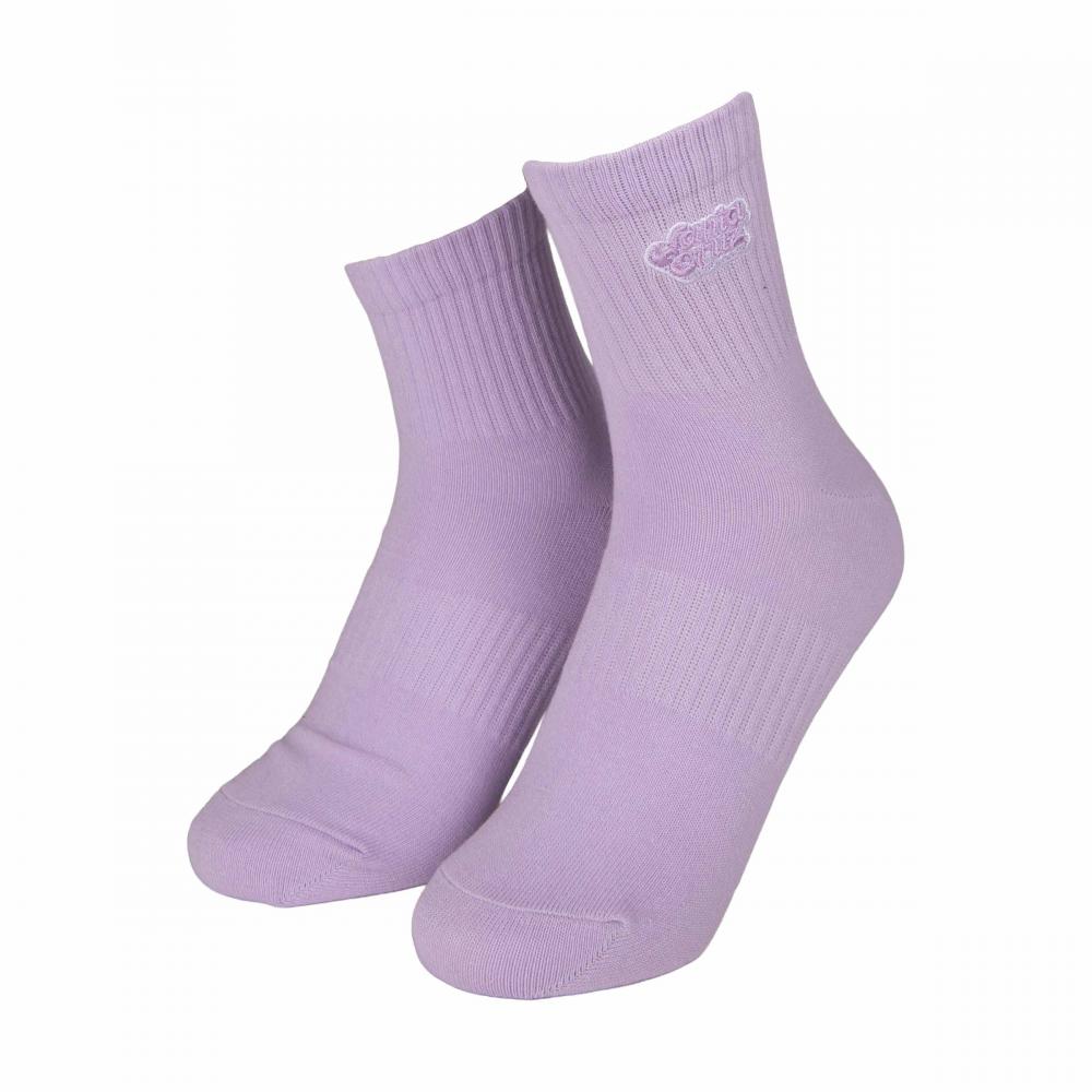 Chaussettes femme Santa Cruz Groovy Stack (lot de 2) White / Lilac