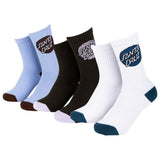 Chaussettes femme Santa Cruz Pop Dot (lot de 3) Assorted FA26