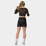 Jupe femme Santa Cruz Strip Digi Mesh Mini Starfish Repeat