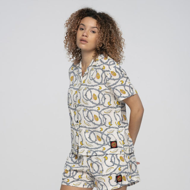Chemise femme Santa Cruz Barbed Repeat S/S Barbed Repeat