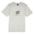 Tee-shirt femme Santa Cruz Singular Script Center Athletic Heather