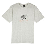 Tee-shirt femme Santa Cruz Singular Script Center Athletic Heather