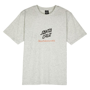 Tee-shirt femme Santa Cruz Singular Script Center Athletic Heather