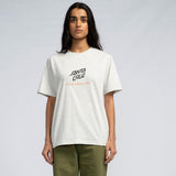 Tee-shirt femme Santa Cruz Singular Script Center Athletic Heather