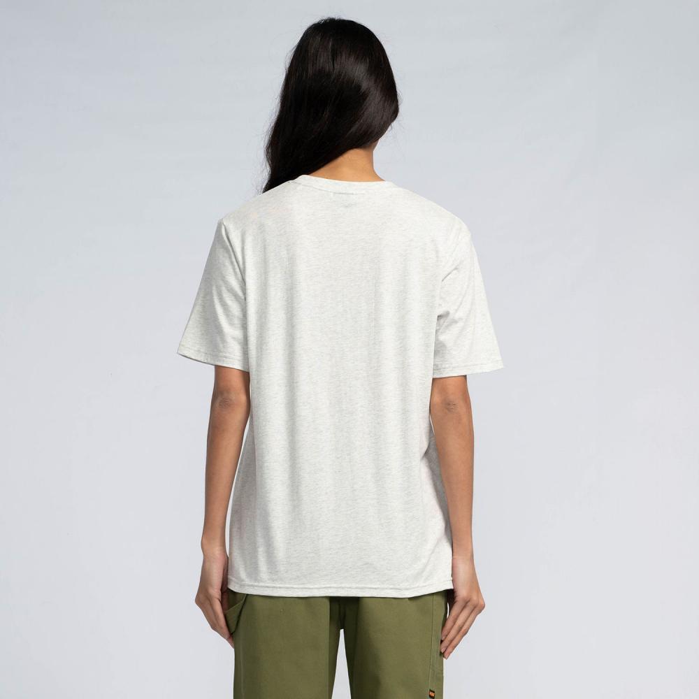 Tee-shirt femme Santa Cruz Singular Script Center Athletic Heather