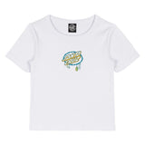 Tee-shirt femme Santa Cruz Barbed Oval Dot Front White