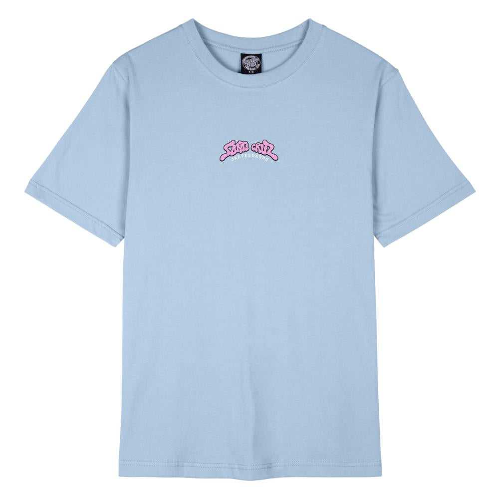 Tee-shirt femme Santa Cruz Winkowski 8Baller Surf Fresh Blue