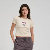 Tee-shirt femme Santa Cruz Winkowski Ocho Front Chalk