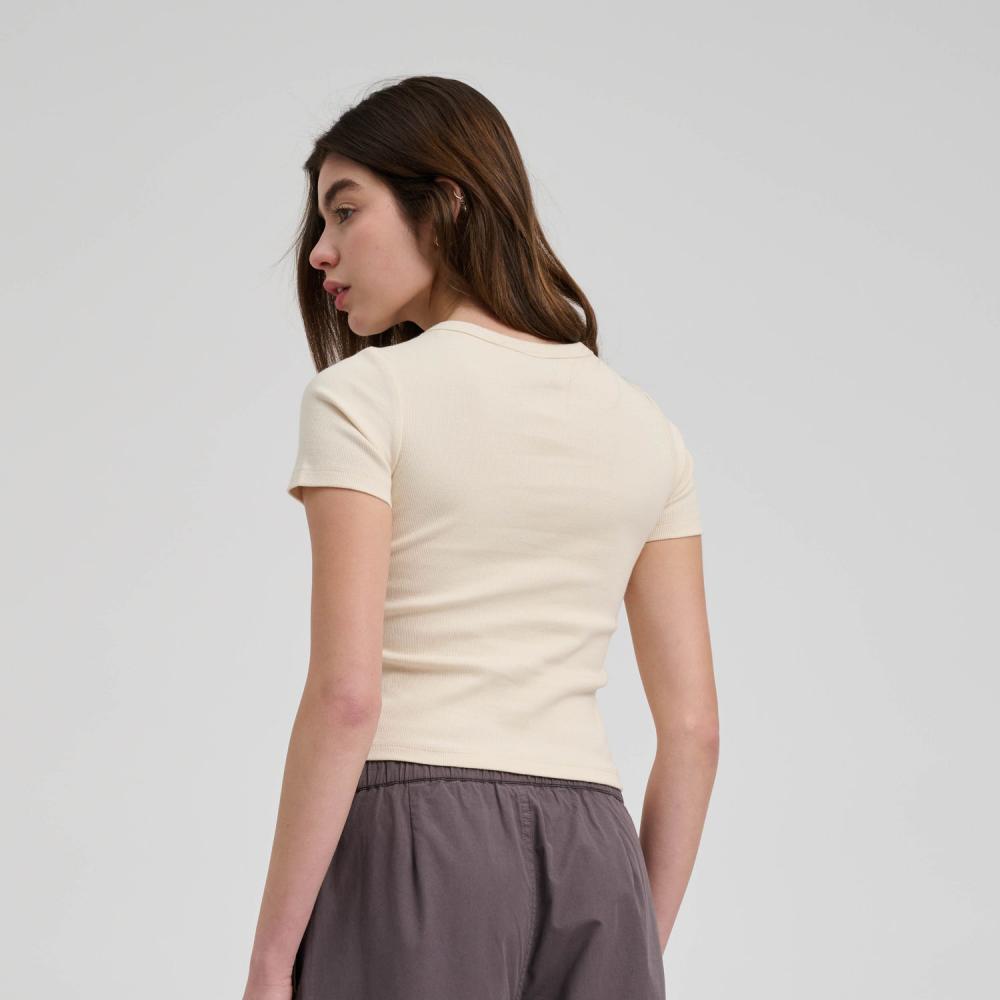 Tee-shirt femme Santa Cruz Winkowski Ocho Front Chalk