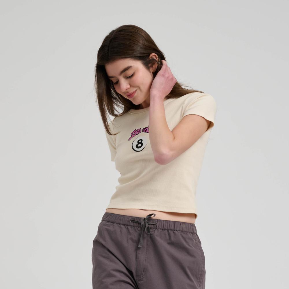 Tee-shirt femme Santa Cruz Winkowski Ocho Front Chalk