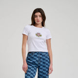 Tee-shirt femme Santa Cruz Ringed Arrangement White
