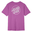 Tee-shirt femme Santa Cruz Partial Dot Hyper Violet