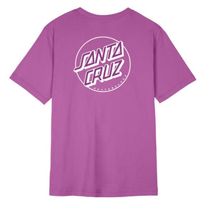 Tee-shirt femme Santa Cruz Partial Dot Hyper Violet