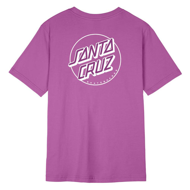 Tee-shirt femme Santa Cruz Partial Dot Hyper Violet
