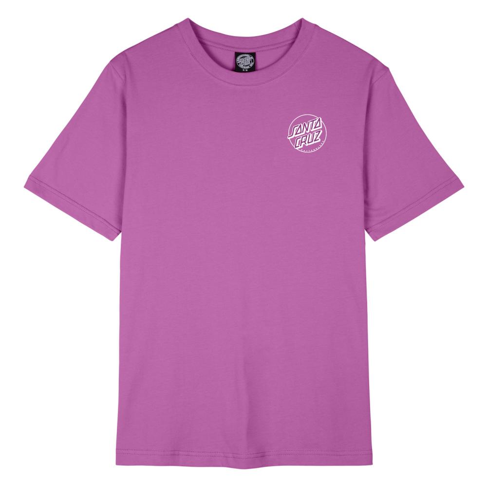 Tee-shirt femme Santa Cruz Partial Dot Hyper Violet