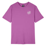 Tee-shirt femme Santa Cruz Partial Dot Hyper Violet