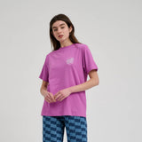 Tee-shirt femme Santa Cruz Partial Dot Hyper Violet