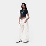 Tee-shirt femme Santa Cruz Moon Dot Reflection Front Black Acid Wash