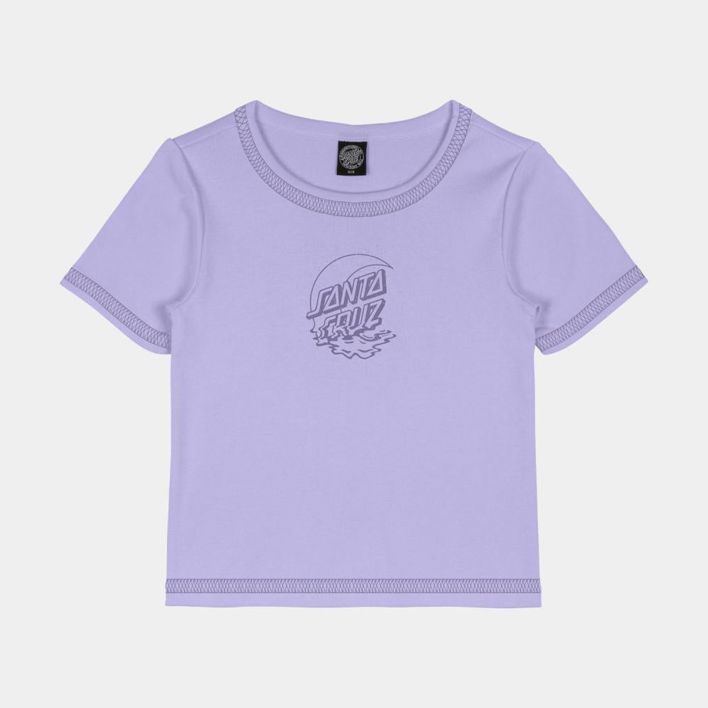 Tee-shirt femme Santa Cruz Moon Dot Reflection Front Lavender