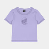 Tee-shirt femme Santa Cruz Moon Dot Reflection Front Lavender
