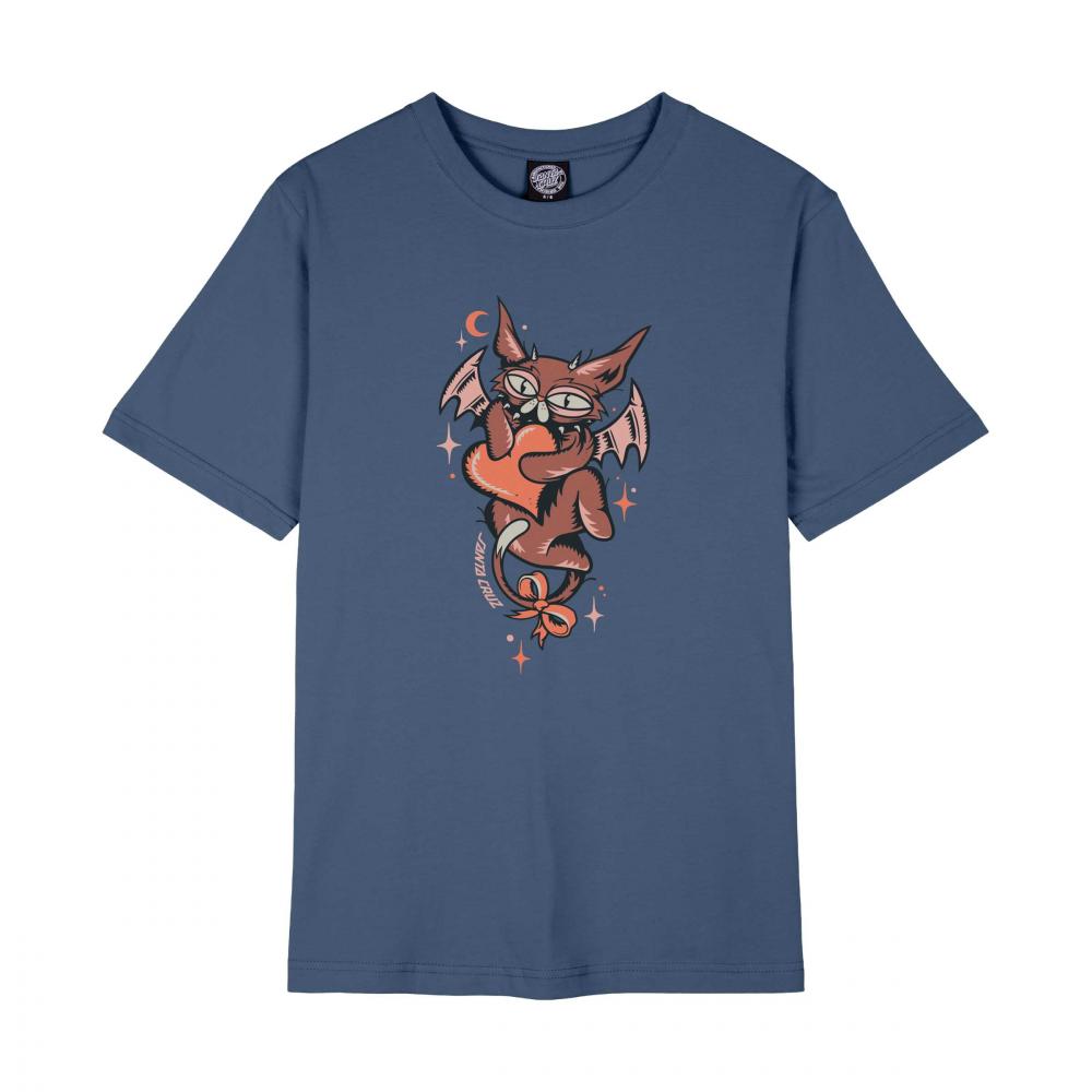 Tee-shirt femme Santa Cruz Night Critter Front Heritage Blue