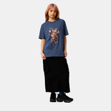 Tee-shirt femme Santa Cruz Night Critter Front Heritage Blue