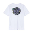 Tee-shirt femme Santa Cruz Field Check Dot White