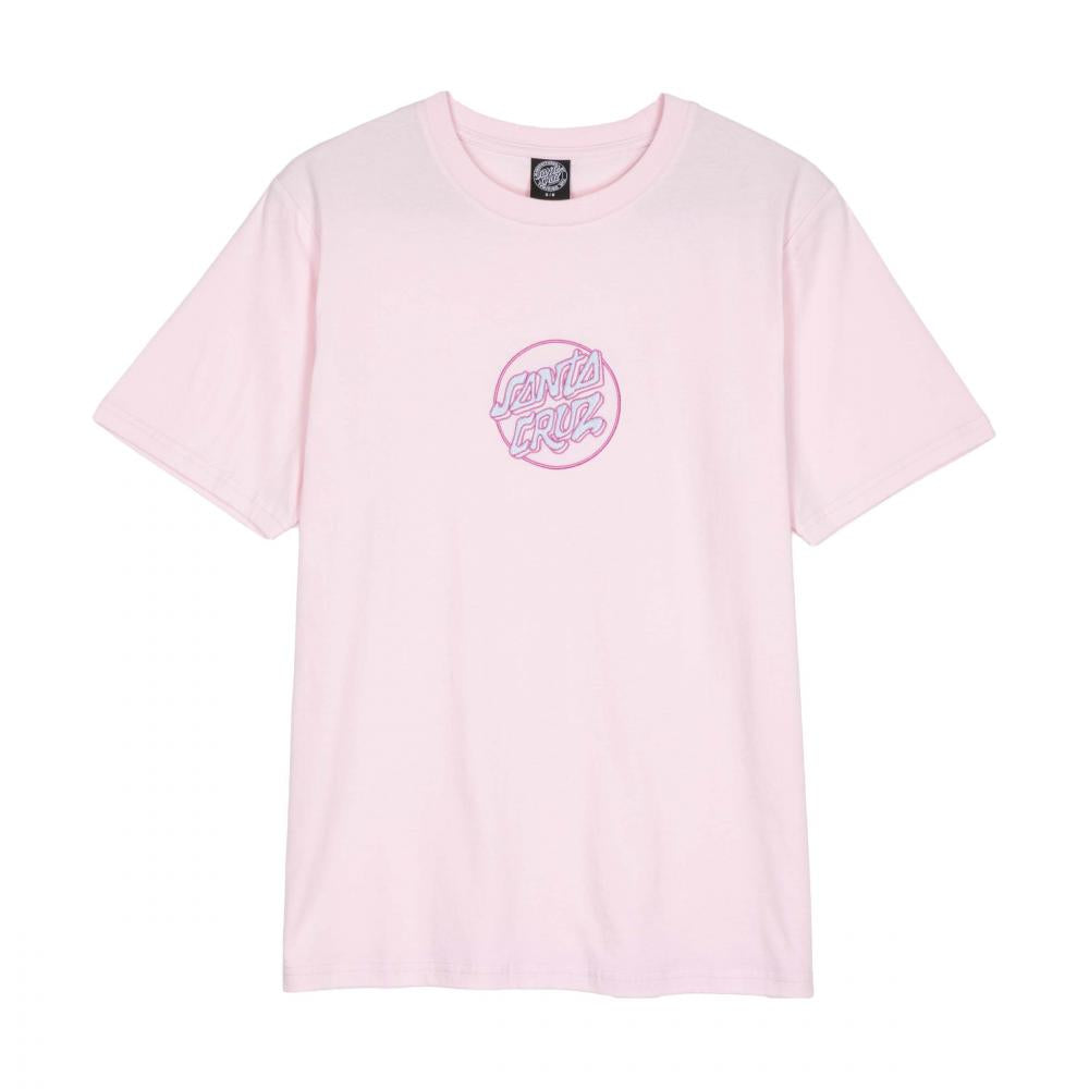 Tee-shirt femme Santa Cruz SC Nouveau Dot Center Rose Quartz