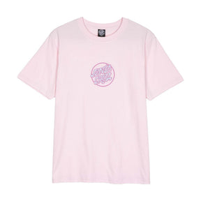 Tee-shirt femme Santa Cruz SC Nouveau Dot Center Rose Quartz