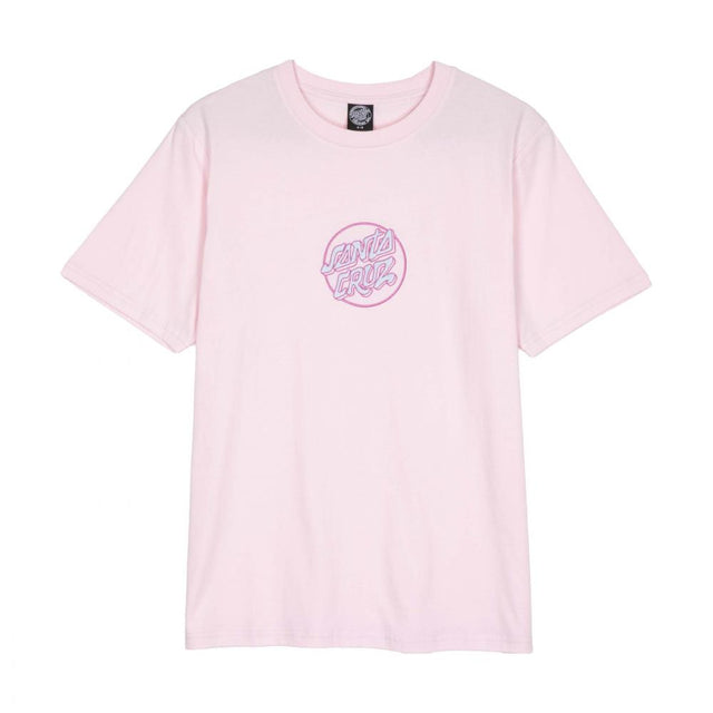 Tee-shirt femme Santa Cruz SC Nouveau Dot Center Rose Quartz