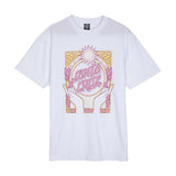 Tee-shirt femme Santa Cruz SC Nouveau Front White