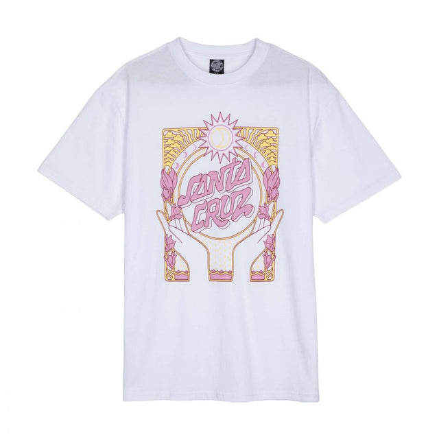 Tee-shirt femme Santa Cruz SC Nouveau Front White