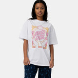 Tee-shirt femme Santa Cruz SC Nouveau Front White