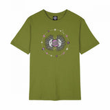Tee-shirt femme Santa Cruz Split Sun Orbit Pesto