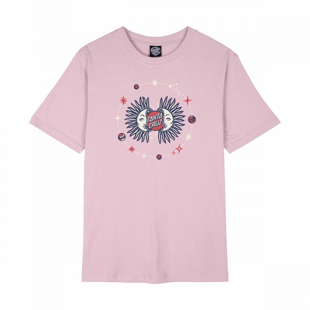 Tee-shirt femme Santa Cruz Split Sun Orbit Candy Floss