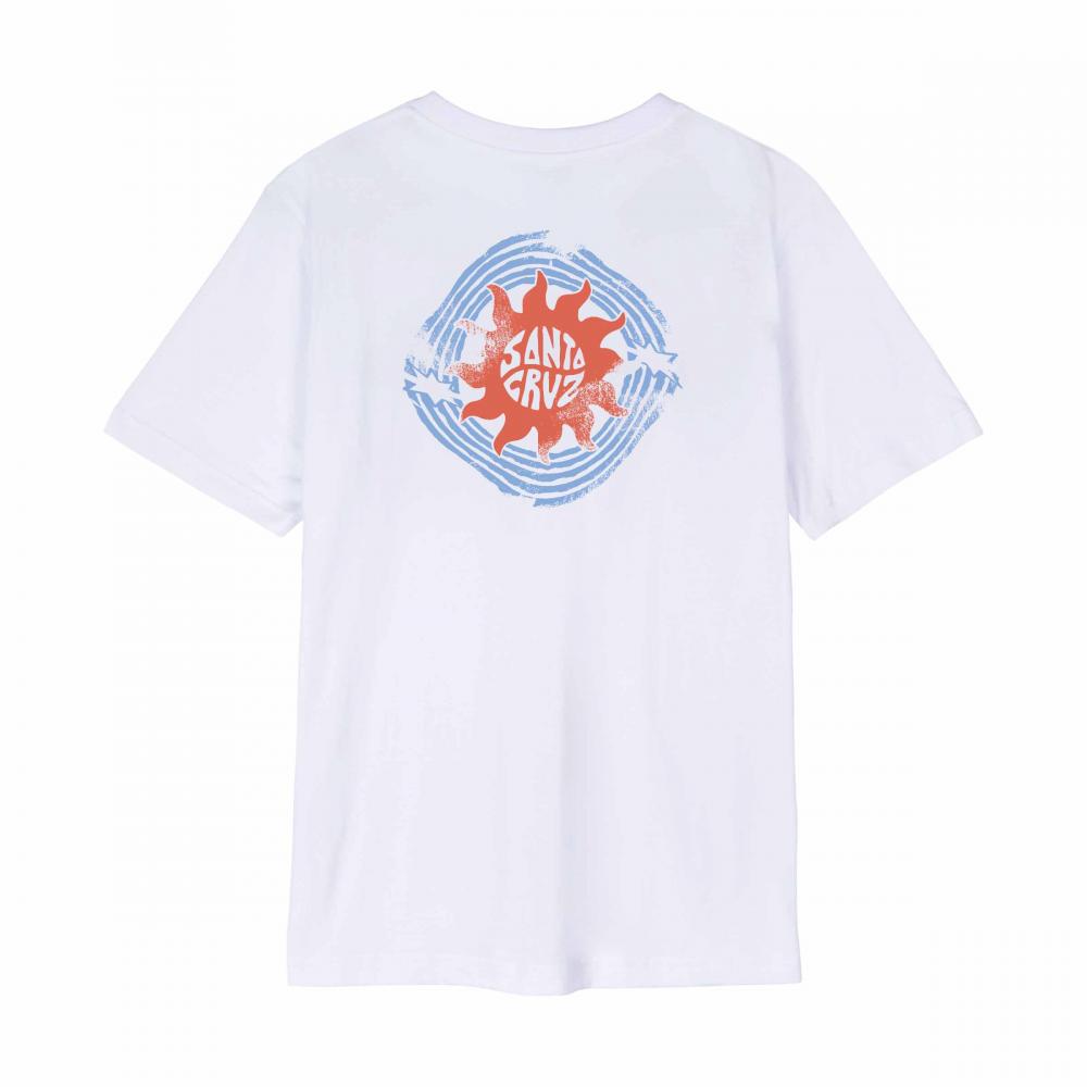 Tee-shirt femme Santa Cruz Sun Daze White