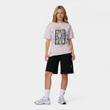 Tee-shirt femme Santa Cruz Sun Stamp Script Lilac Acid Wash