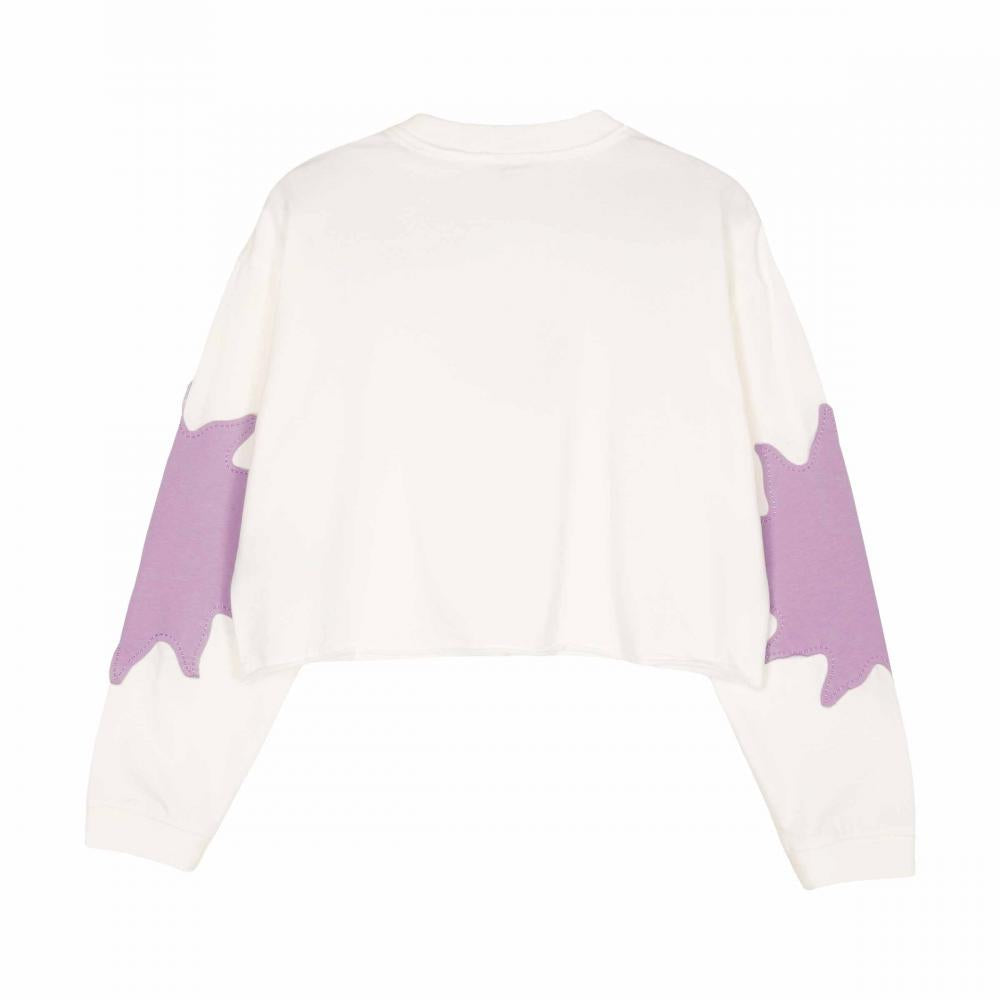 Tee-shirt manches longues femme Santa Cruz Sun Daze Patch White