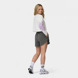 Tee-shirt manches longues femme Santa Cruz Sun Daze Patch White