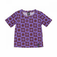 Top femme Santa Cruz Strip Digi Mesh Purple Sun Daze