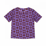 Top femme Santa Cruz Strip Digi Mesh Purple Sun Daze