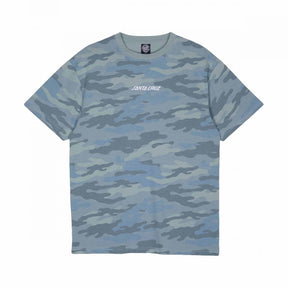 Tee-shirt femme Santa Cruz Strip Emb Blue Camo