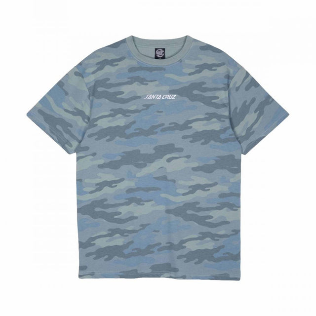 Tee-shirt femme Santa Cruz Strip Emb Blue Camo
