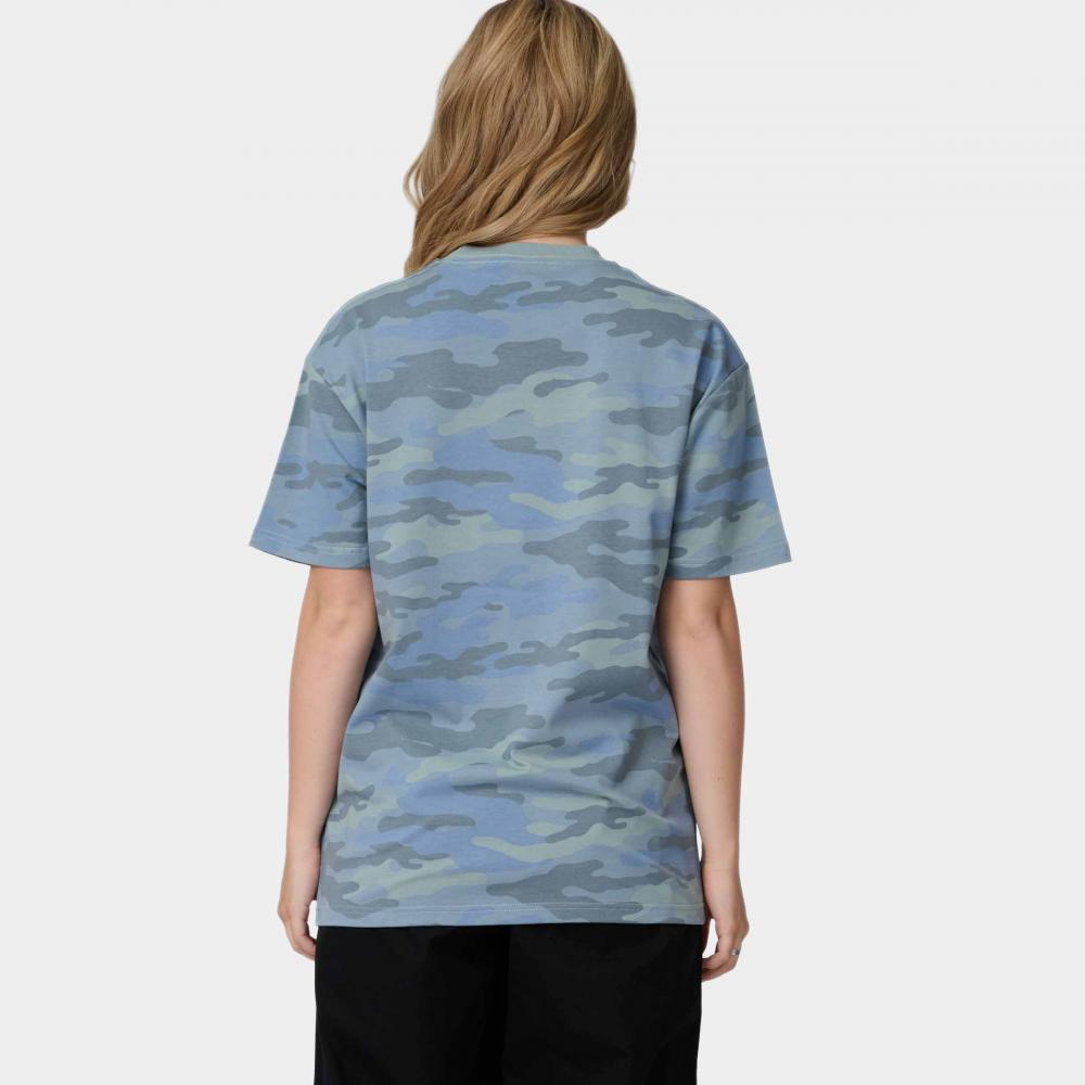 Tee-shirt femme Santa Cruz Strip Emb Blue Camo
