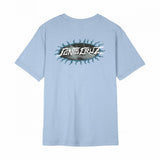 Tee-shirt femme Santa Cruz Acid Oval Dot Blue Aura