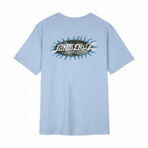 Tee-shirt femme Santa Cruz Acid Oval Dot Blue Aura