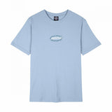 Tee-shirt femme Santa Cruz Acid Oval Dot Blue Aura